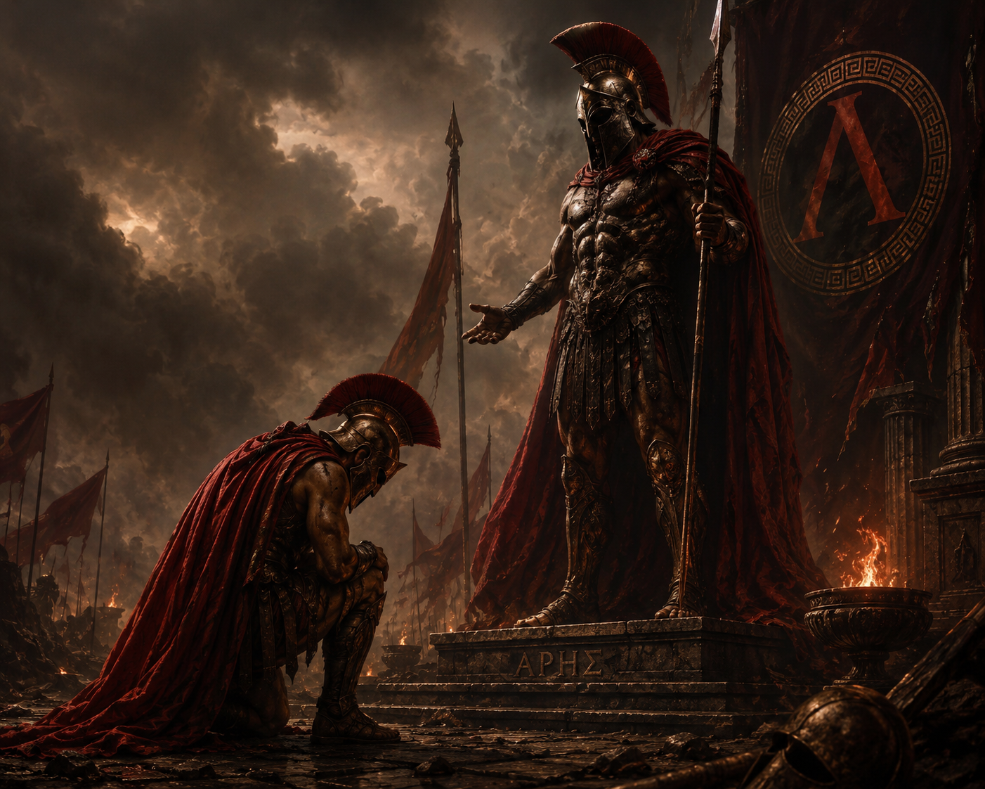 Ares VS Spartan